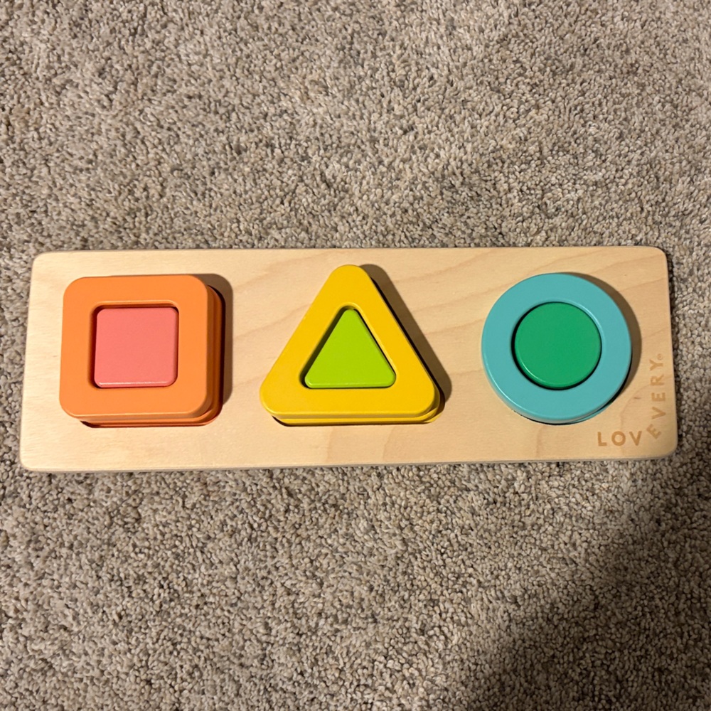 LOVEVERY Shape Sorting Puzzle for Kids